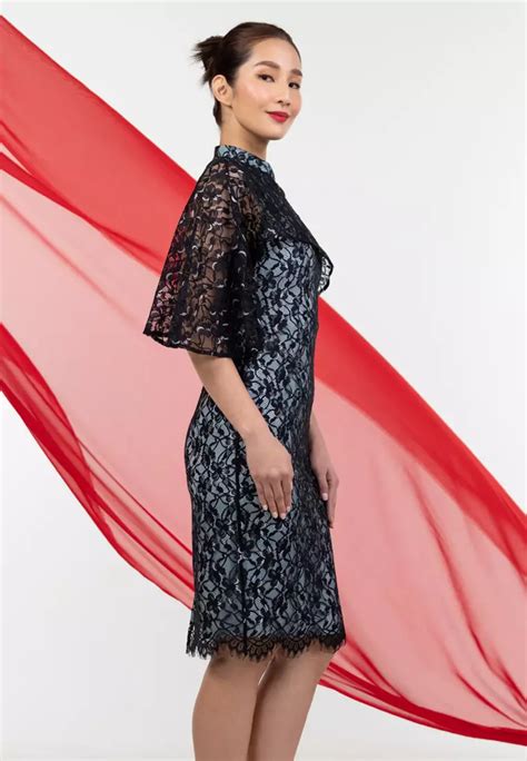 Buy Zalora Studios Midi Cheongsam Dress 2024 Online | ZALORA