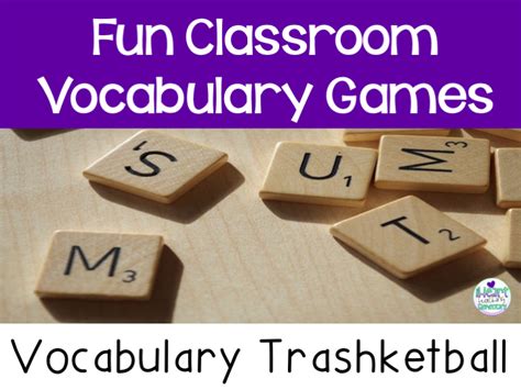 Classroom Vocabulary Games That Can Be Used For Any Word List