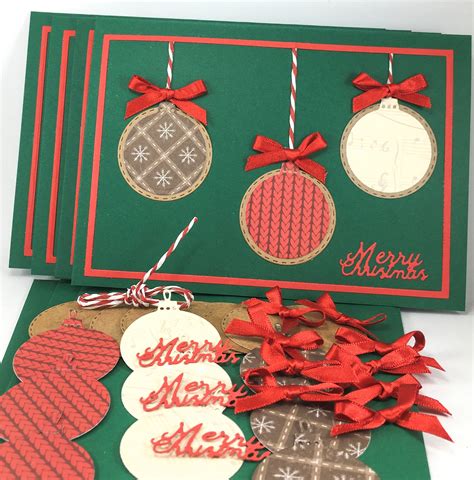 Christmas Card Making Kit DIY Christmas Card Kit Handmade - Etsy UK