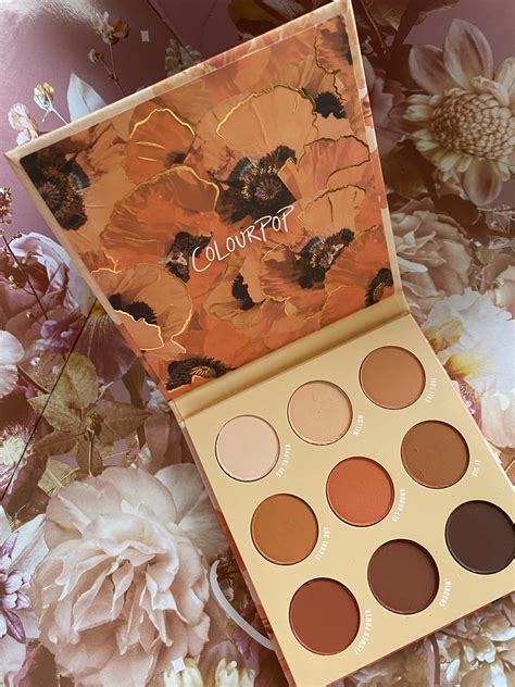 Colourpop Big Poppy Eyeshadow Palette Review - vegan beauty addict