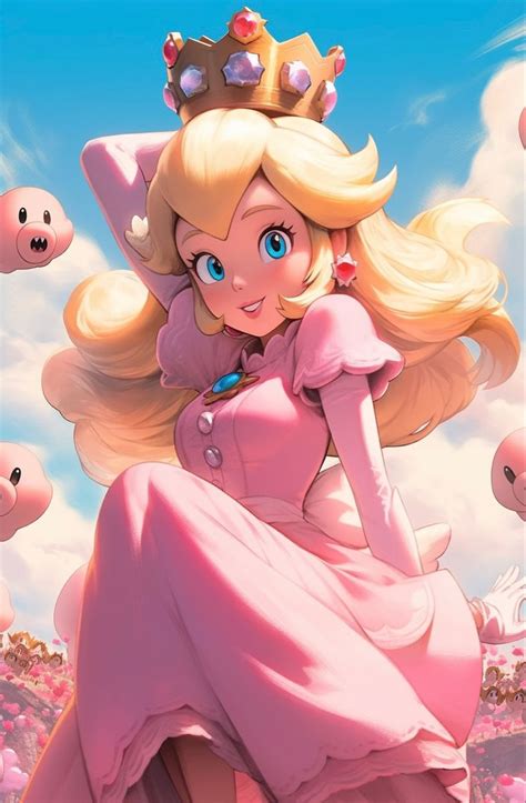 Princess Peach from the video game Super Mario