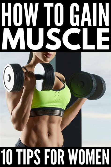 How to Gain Muscle: 10 Workouts and Muscle-Building Foods for Women ...