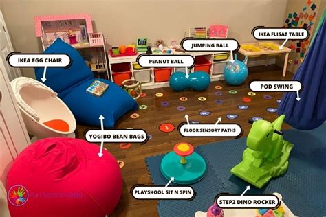 How to make a sensory room at home - Playroom Sensory Room