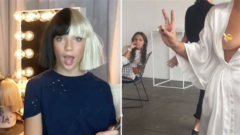 Maddie Ziegler On Set Of New Music Video With Sia - YouTube