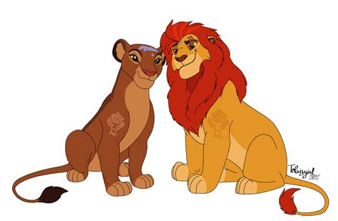 Kion and Rani by tobizgirl on DeviantArt