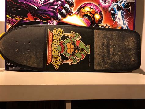 Vintage 1989 tmnt skateboard deck, Hobbies & Toys, Collectibles ...