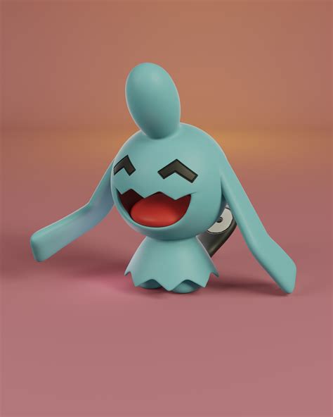 STL file pokemon wynaut evolution pack・3D printing idea to download・Cults