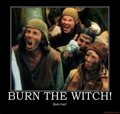 She's a witch, may we burn her? | Monty python, Funny pictures, The funny