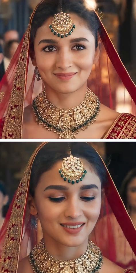 Alia Bhatt | Simple bridal makeup, Simple wedding makeup, Indian ...