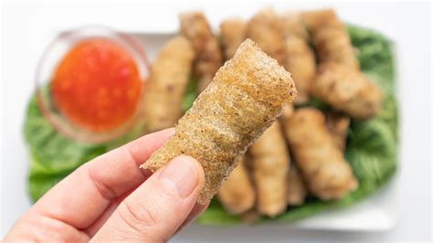 Crispy Fried Spring Roll with Rice Paper Wrapper (Cha Gio) — Vicky Pham