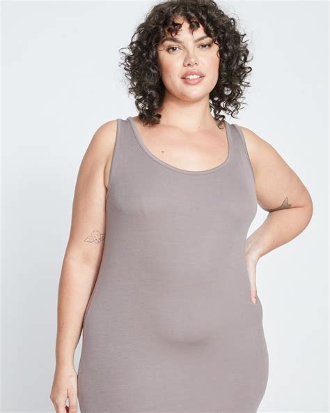 Foundation Tank Dress - Nutmeg | Universal Standard