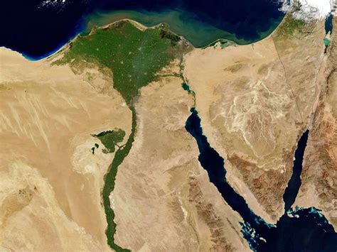 Photos: Nile Valley in Egypt—Water Makes the Desert Bloom, USGS Water ...