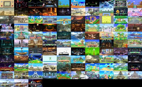 Smash Bros Ultimate Stages in Chronological Order. Battle through video ...