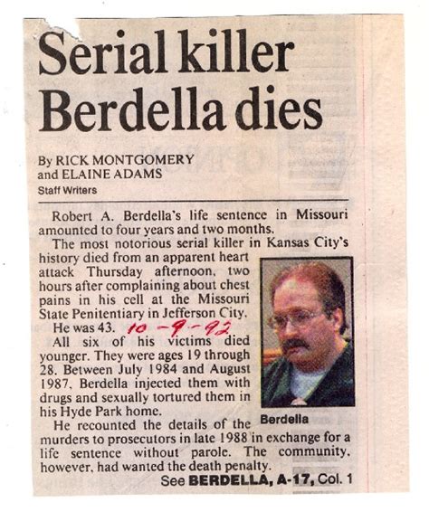 Robert Berdella | Photos | Murderpedia, the encyclopedia of murderers