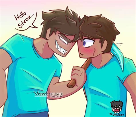 Minecraft Herobrine x Steve jsjsjsjsj by Vruzzt on DeviantArt ...