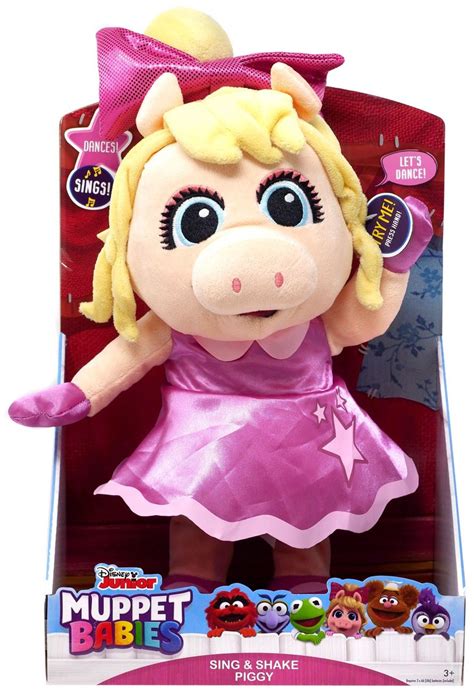 Disney Junior Muppet Babies Sing Shake Piggy Feature Plush Just Play ...