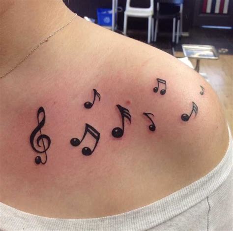 120+ Eye-Catching Music Note Tattoo – (New Ideas for 2021) - Tattoo ...