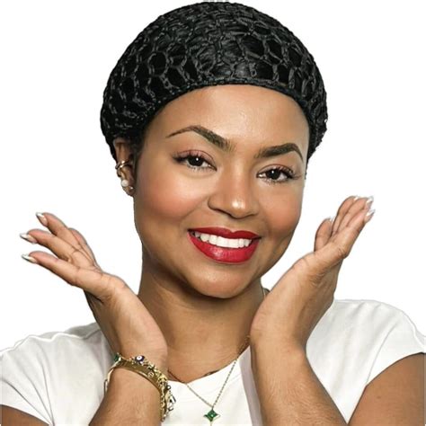 Tubi Mesh Crochet Hair Net Knit Snood Hat Thick Short Wrap Doobie ...