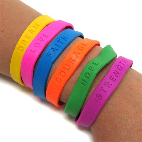 What does the color rubber bracelets mean – The Meaning Of Color