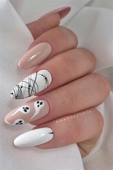 23 Most Beautiful Halloween Acrylic Nails | StayGlam | Halloween nails ...