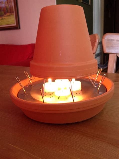 This is my version of a clay pot heater .I saw other versions and they ...