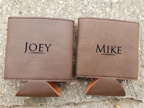 Personalized Koozies Beverage Holder, Custom Can Holder