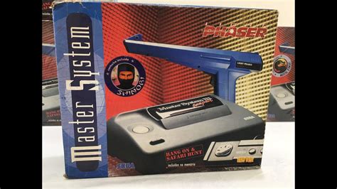 Master System Light Phaser - Versão com jogo Shinobi - YouTube