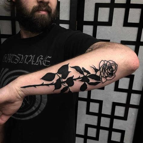 70 Most Beautiful Black Rose Tattoo Designs and Ideas 2024