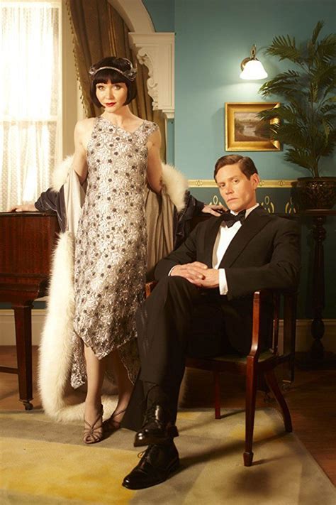 Essie Davis and Nathan Page in Miss Fisher's Murder Mysteries (2012 ...