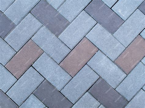 Premium Photo | Paving slabs of different colors