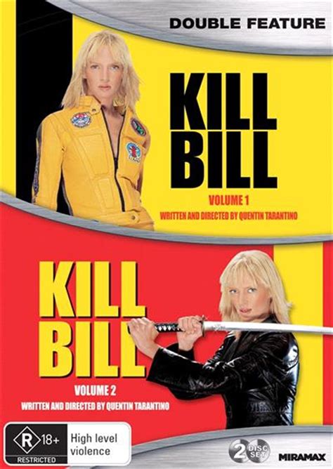 Buy Kill Bill - Vol 1-2: 2 Movie Pack DVD | Sanity