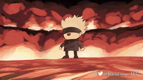 Gojo Chibi Gif / Jujutsu Kaisen Gifs En 2021 Fond D Ecran Dessin Fond D ...