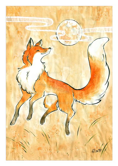 Kitsune by Drieth on DeviantArt