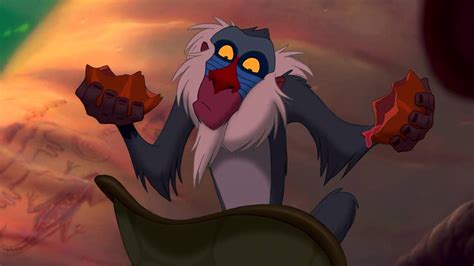 The Lion King Rafiki Learns Simba is Alive HD - YouTube