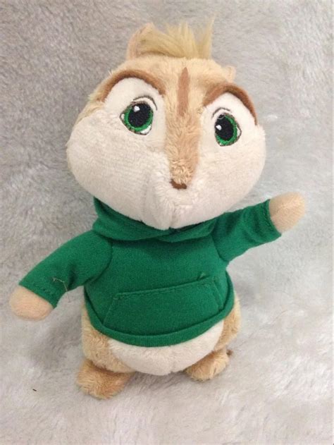 Alvin And The Chipmunks Theodore Plush Doll Toy 13cm - Stuffed & Plush ...