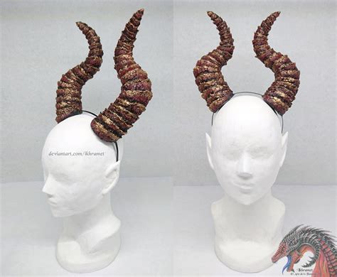 Cuernos De Dragón O Demonio Dragon Horns Demon Horns Cosplay ...