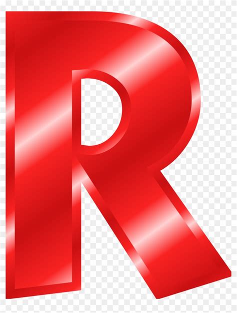 Letter Clipart Red - Letter R Color Red - Free Transparent PNG Clipart ...