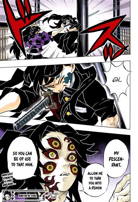 Kimetsu no Yaiba – Digital Colored Comics Chapter 165 | Anime demon ...