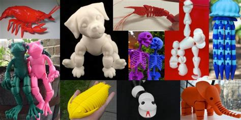 Weekly Roundup: Ten 3D Printable Articulated Animals - 3DPrint.com ...