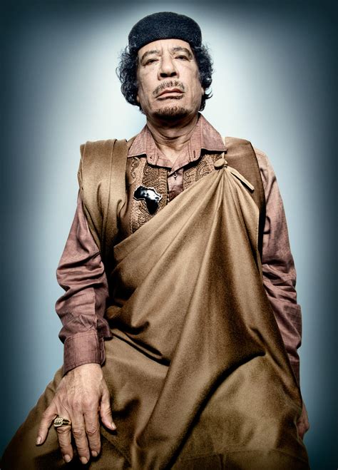 The Craziest Guy in the Room: A Portrait of Gaddafi by Platon | TIME