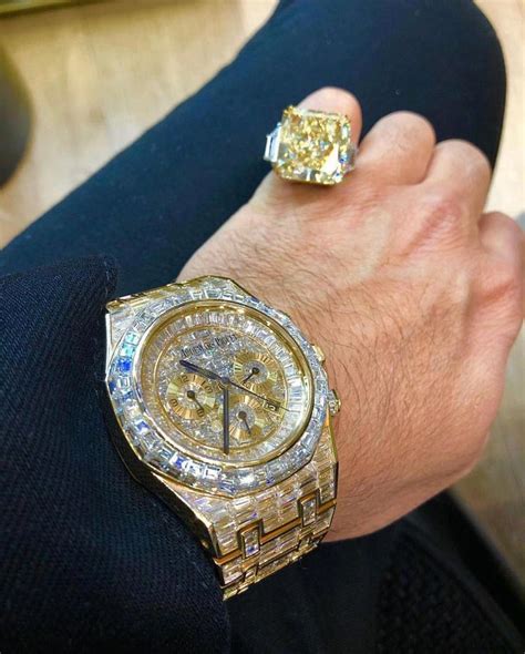 audemars piguet automatic fake #Audemarspiguet in 2020 ... : Iced out ...