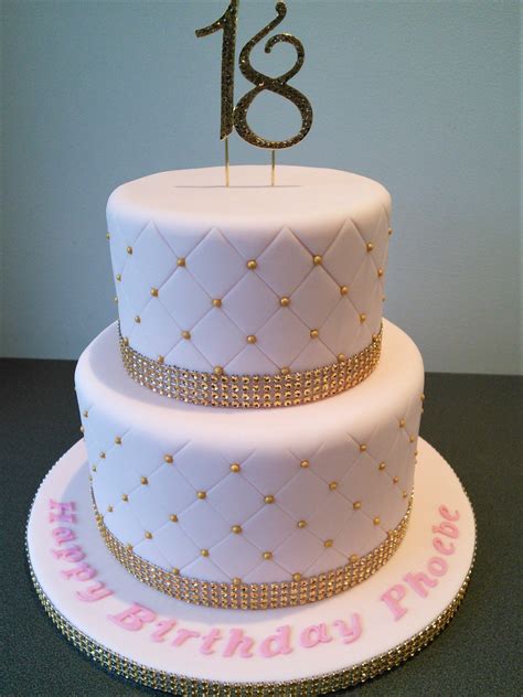 18th birthday cake design - Domenica Bourque