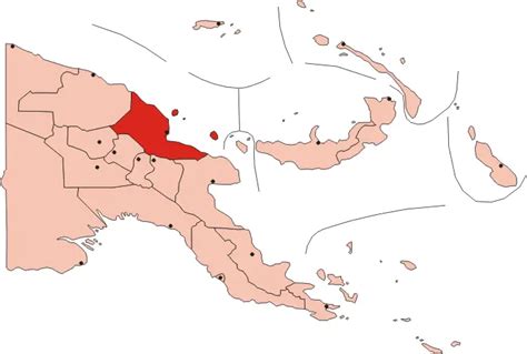 Papua New Guinea Madang Province - Mapsof.Net