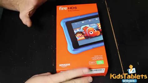 Amazon Kindle Fire HD6 Kids' Edition Unboxing Video | Kindle fire kids ...