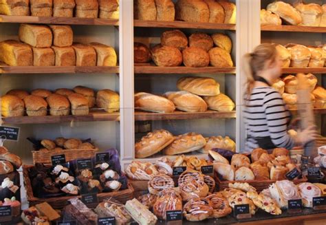 Loaf Bakery showing loaves of bread and cakes inside the shop ...