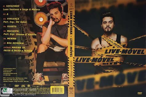 DVD: Luan Santana - Live-Móvel - Encartes Pop