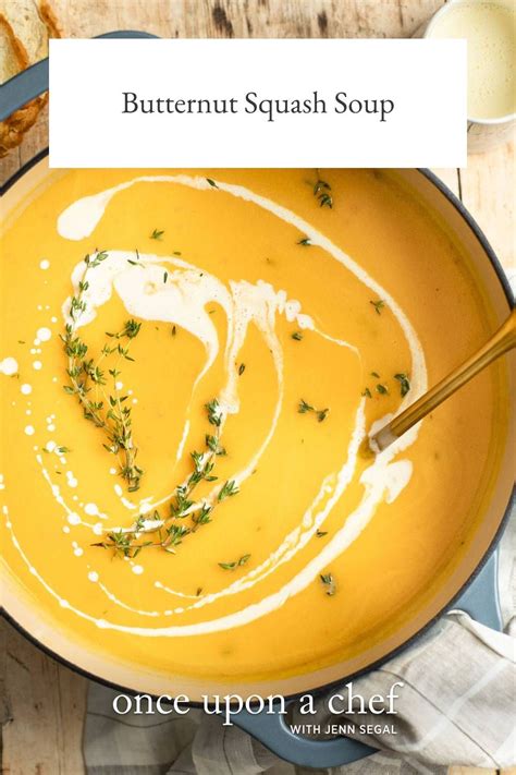 Butternut Squash Soup - Once Upon a Chef | Recipe | Squash soup ...