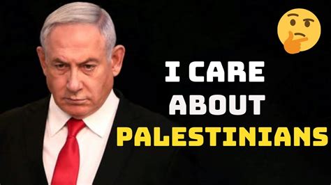 Israeli Prime Minister Says He CARES About Palestinians - YouTube