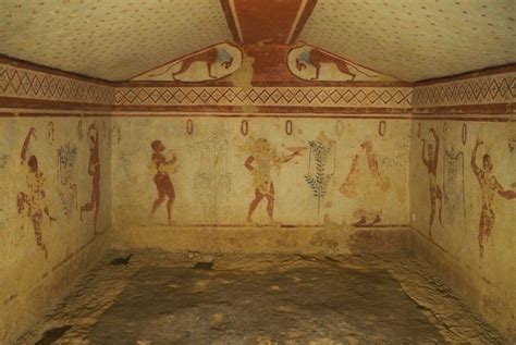 Italy: the painted Etruscan tombs of Tarquinia- perhaps Italy’s most ...