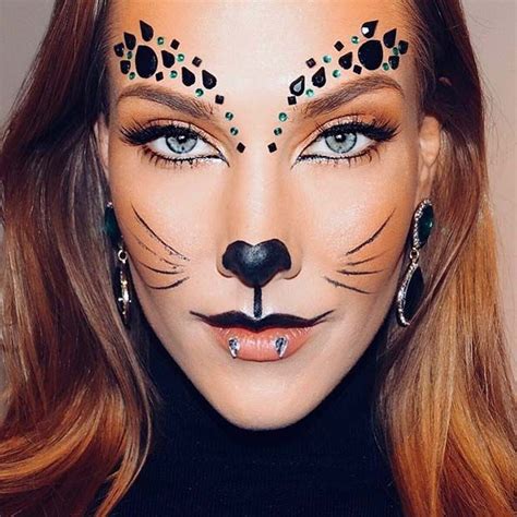 Creative Cat Makeup For Halloween -Be Amazing And Characteristic | Cat ...